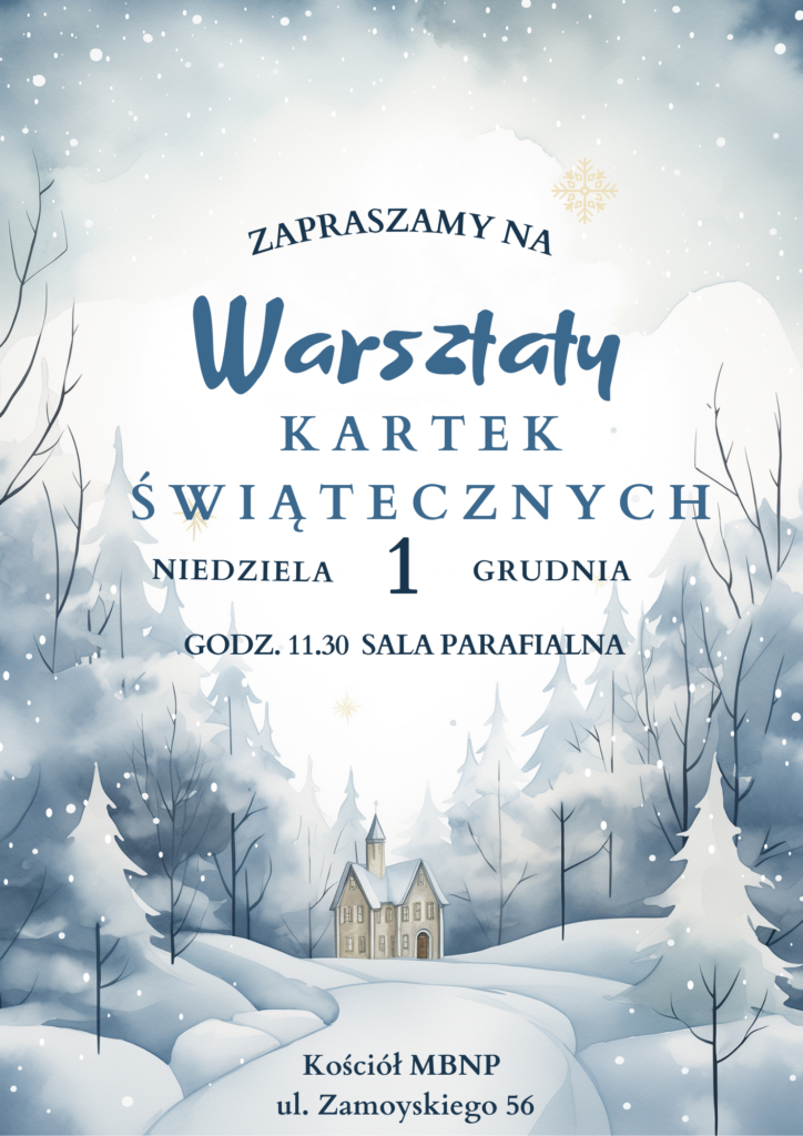 warsztaty - 1.XII.2024